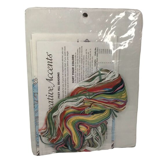 To Everything There is a Season Stamped Cross Stitch Kit Dimensions - Picture 2 of 4